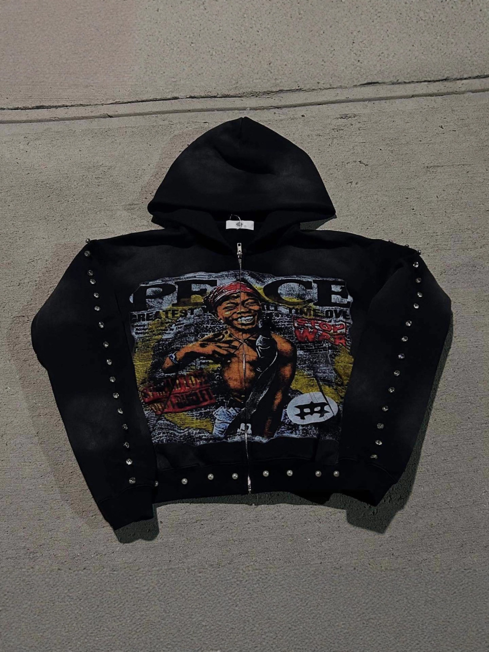 Street Fashion Zip Up Hoodie - Novo Moletom Americano Hip-Hop 2026 com