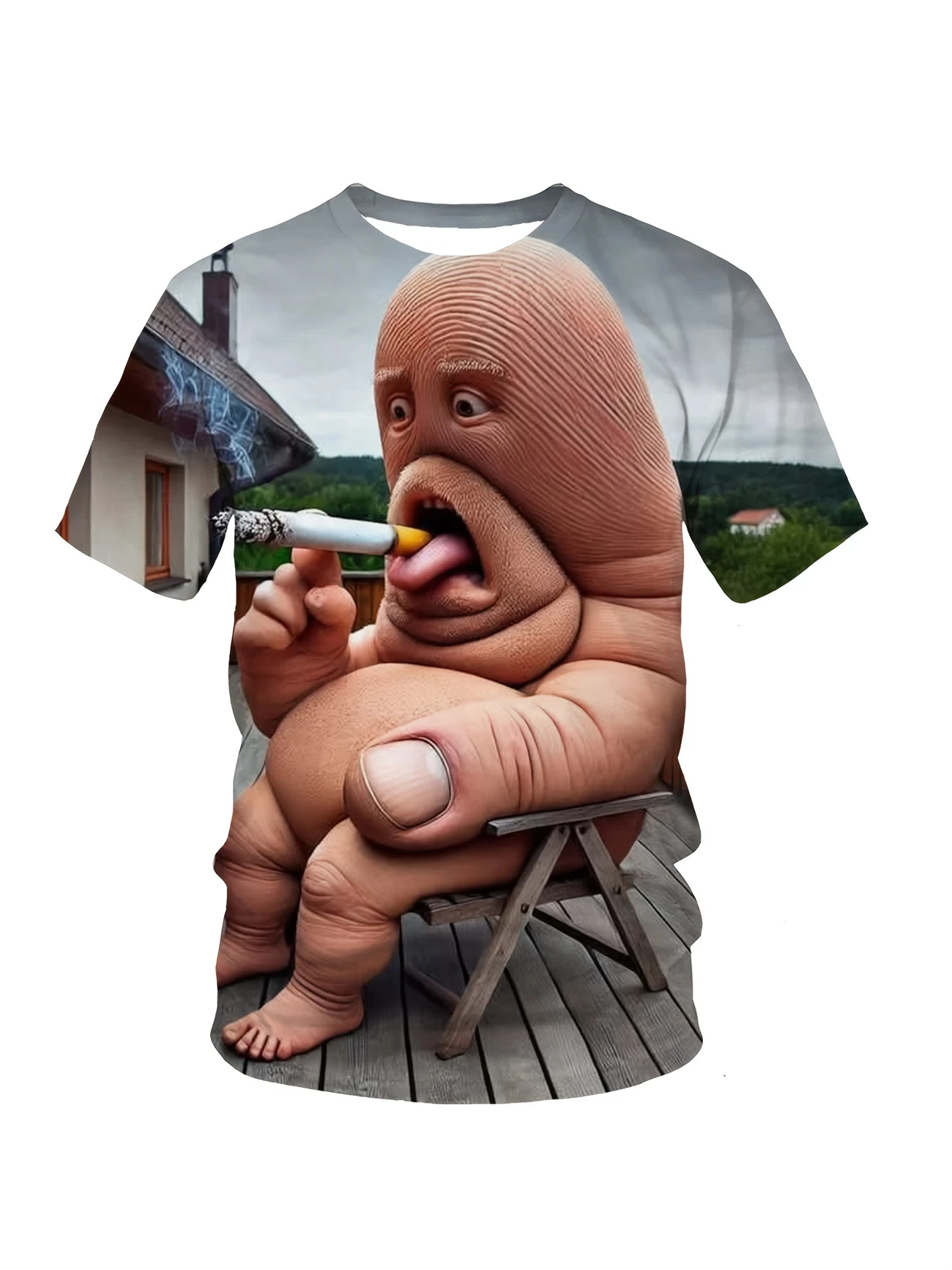Quirky Street Fashion - Diversão peculiar arte abstrata impressão 3d