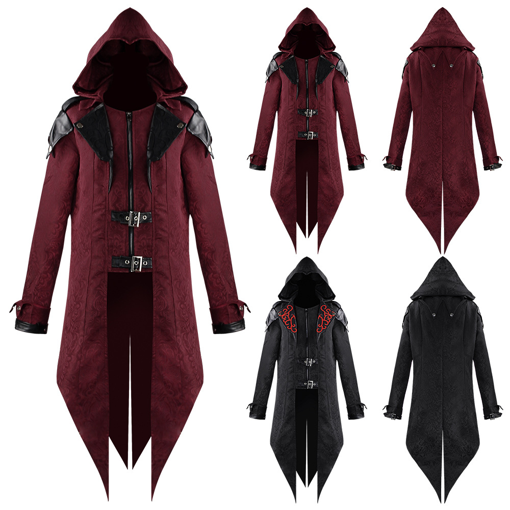 Street Fashion Europe - Jaqueta com Capuz para Cosplay de