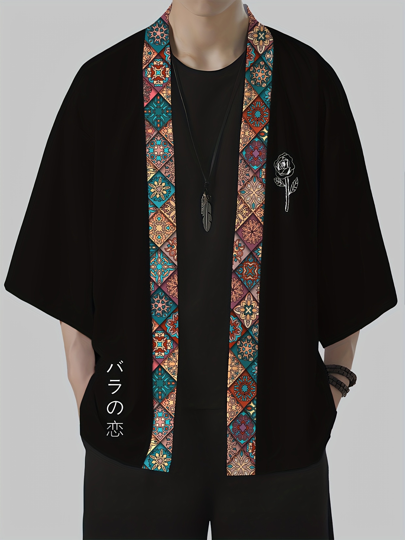 Street Fashion Designers - Kimono Masculino de Verão 2026 com