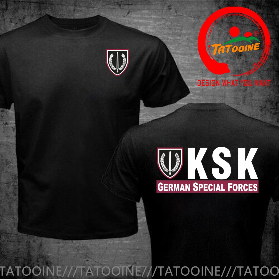 Street Fashion Germany - Camisa de Design Engraçado das Forças