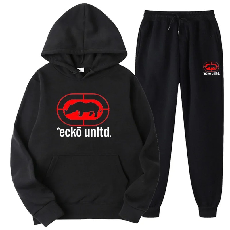 Street Fashion Casual - Ecko Unltd. Conjunto de Moletom com