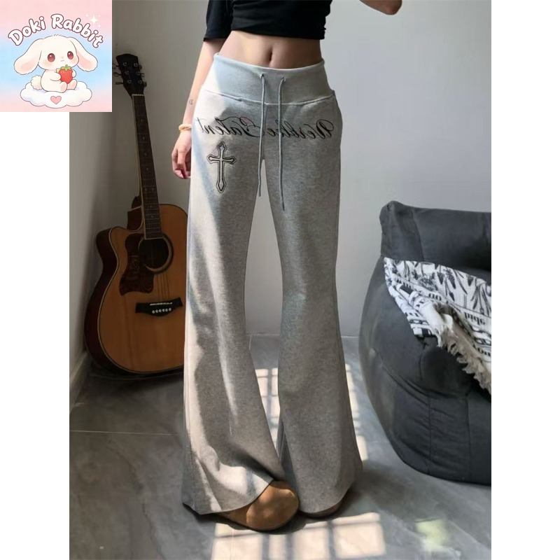 Korean Street Fashion Female - Calça Feminina Coreana de Moda Y2K