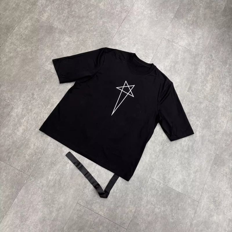 Longline Tee Oversized - Camiseta Oversized Preta Estilo RO com