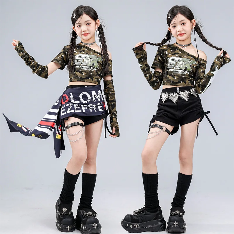 Street Fashion Model - Conjunto de Roupa de Dança Jazz