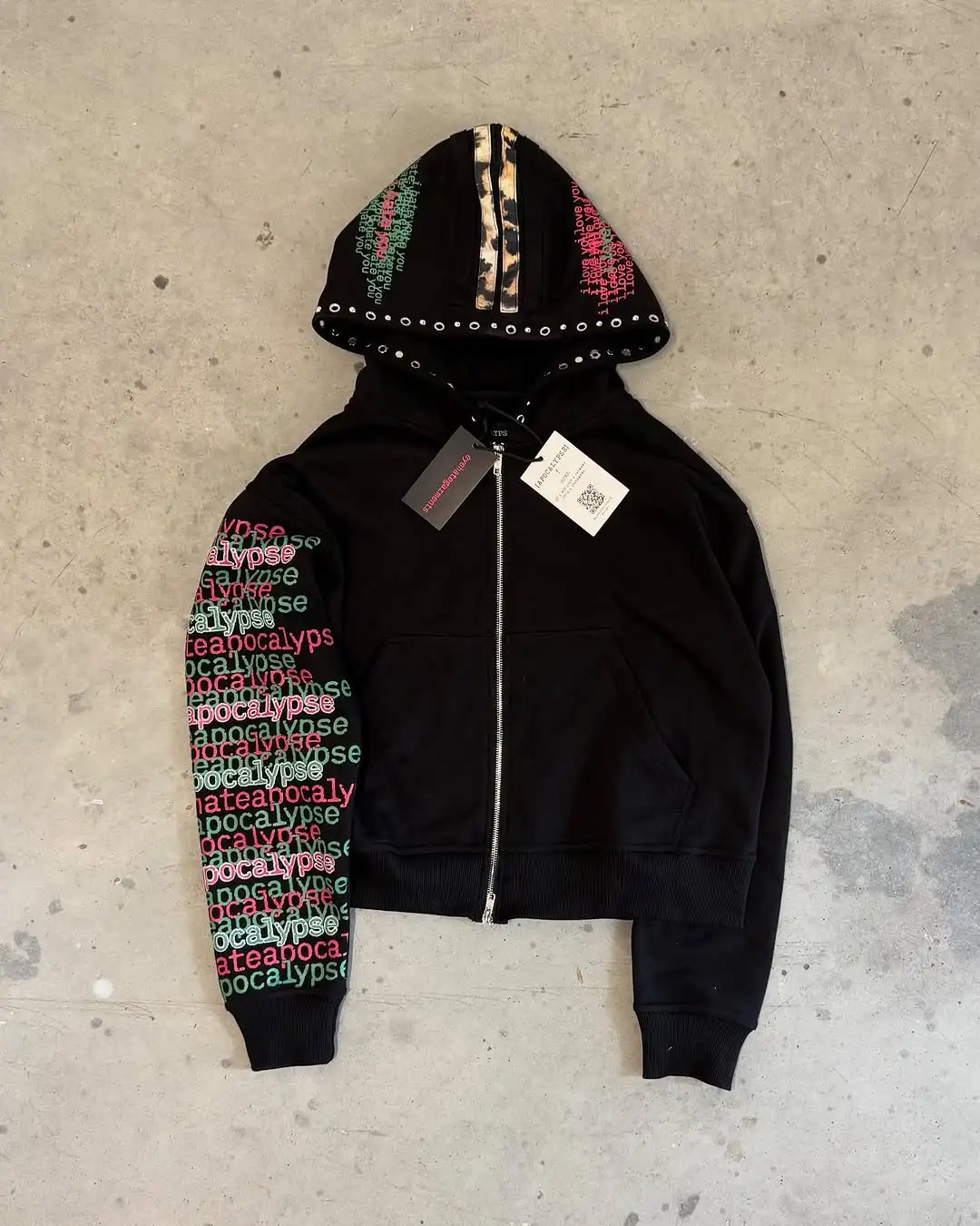 Street Fashion Zip Up Hoodie - Eyehategarment rua moda hoodie harajuku moda