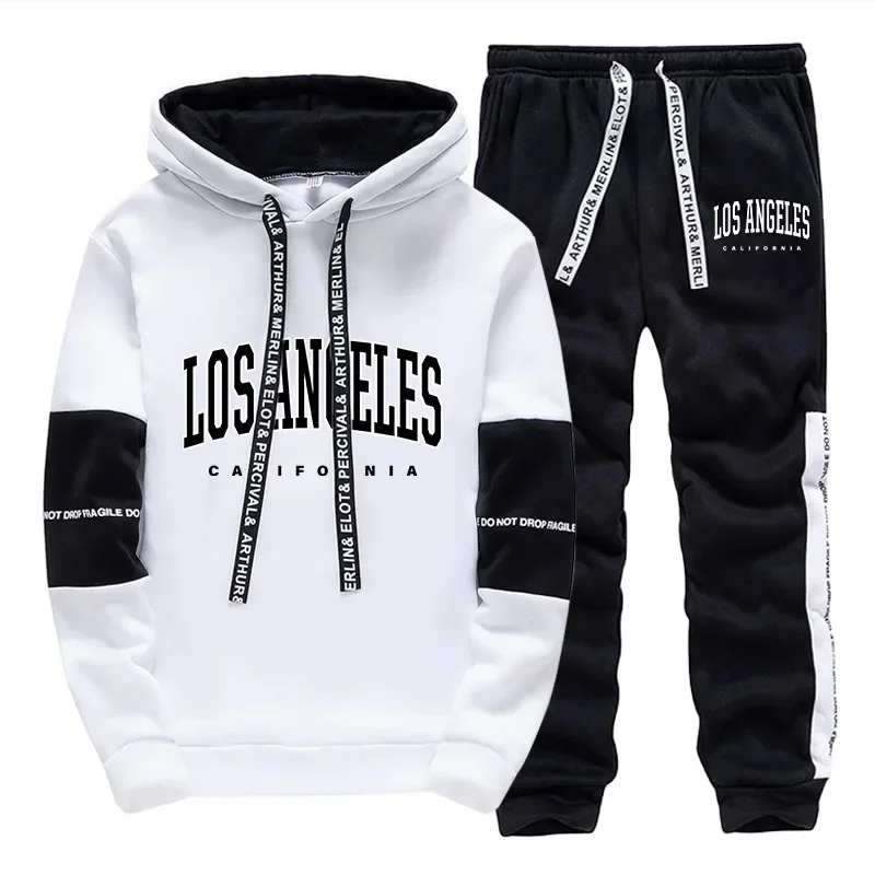 Street Fashion Casual - Conjunto Esportivo Masculino 2026, Moletom Casual