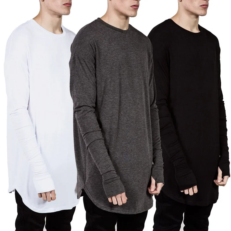 Longline Tee Oversized - Camiseta Masculina Longline com Abertura para