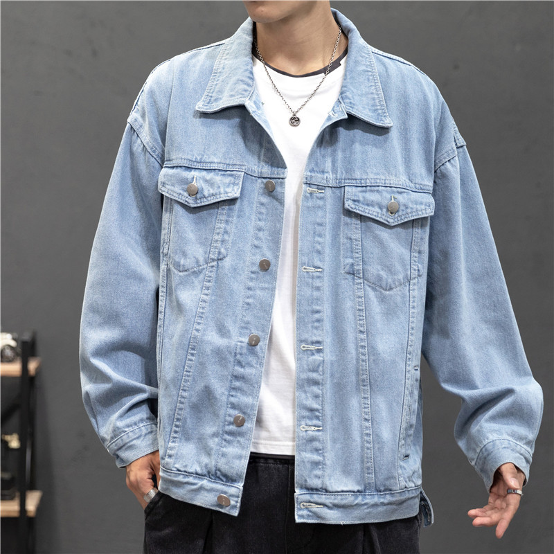 Nova jaqueta jeans dos homens  - Street Fashion Jacket Men avaliação e preço