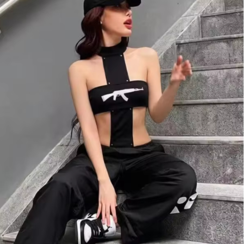 Macacão Feminino Sexy Y2K Stre - Girl Fashion Street avaliação e preço