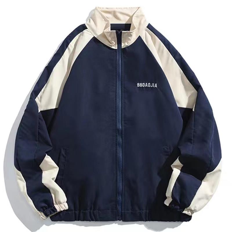 Homens high street retalhos co - Street Fashion Of Japan avaliação e preço