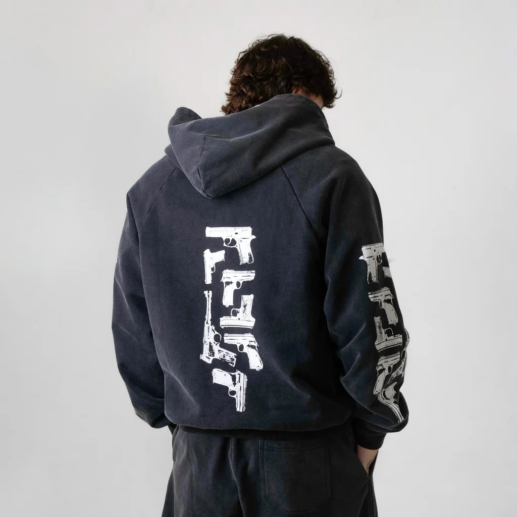 Estilo de rua americano, estam - Street Fashion Zip Up Hoodie avaliação e preço