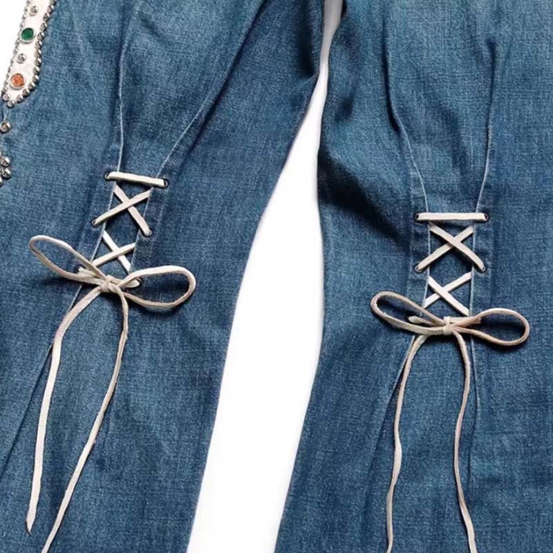 Novo 25ss Kapital Hirata Calça - Street Fashion Of Japan avaliação e preço
