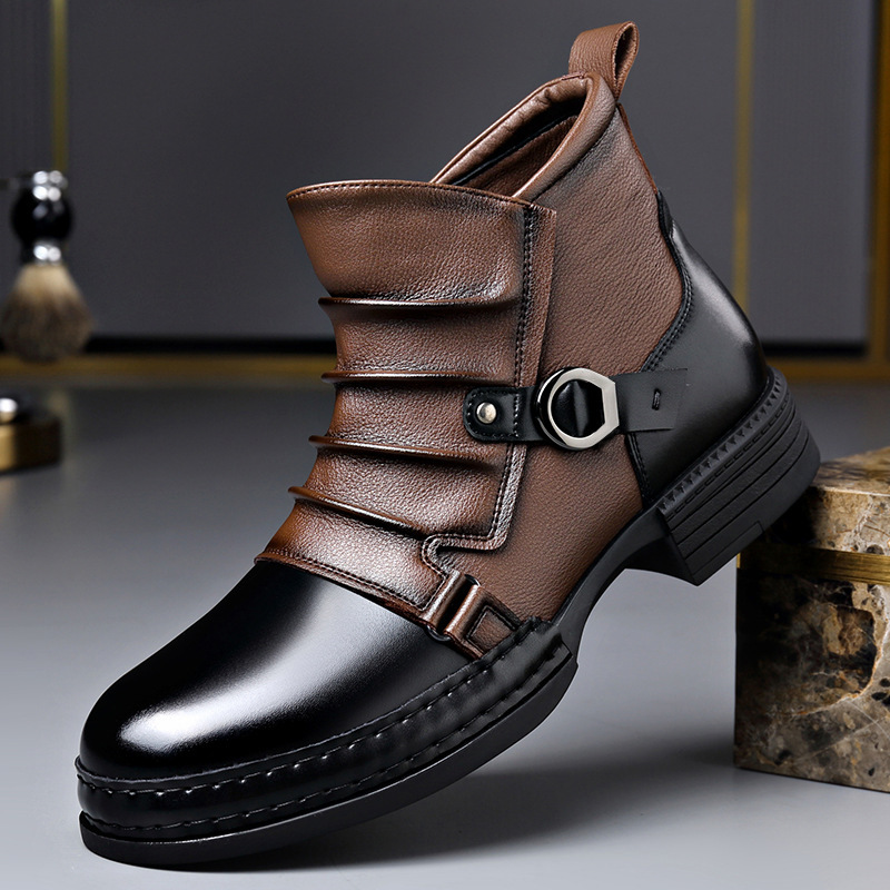 Botas de Cano Curto Retrô para - Street Fashion Designers avaliação e preço