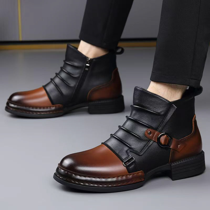Botas de Cano Curto Retrô para - Street Fashion Designers avaliação e preço