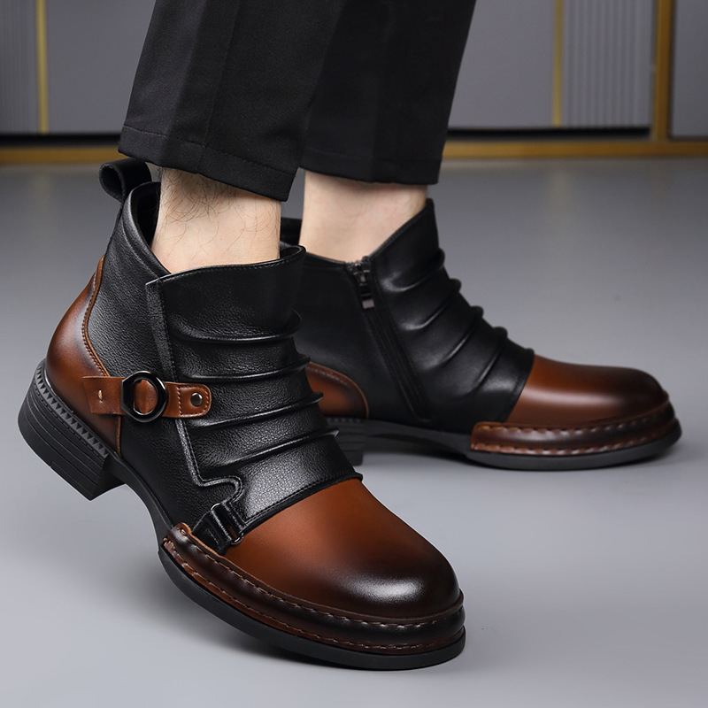 Botas de Cano Curto Retrô para - Street Fashion Designers avaliação e preço