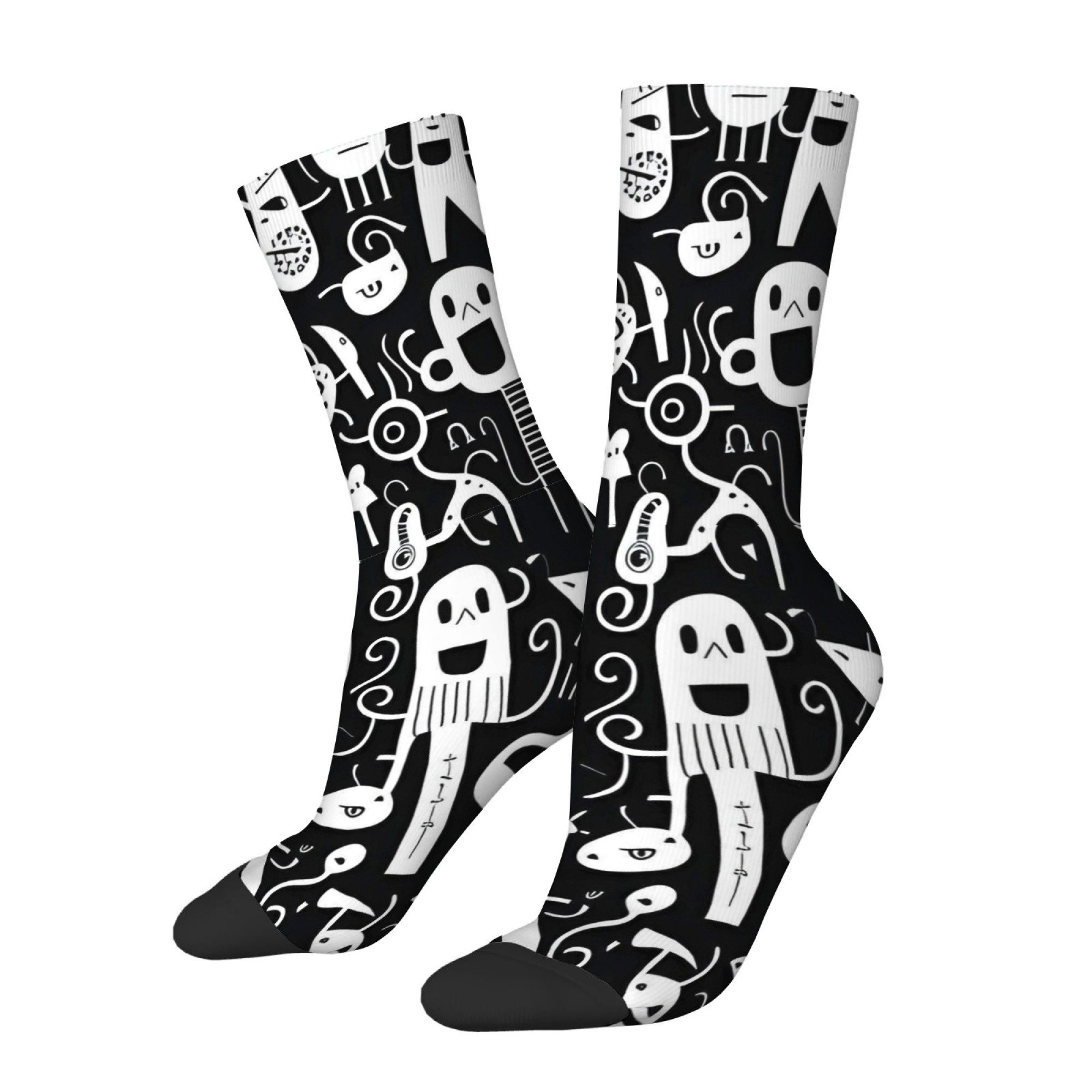 Meias Masculinas com Estampa G - Quirky Street Fashion avaliação e preço