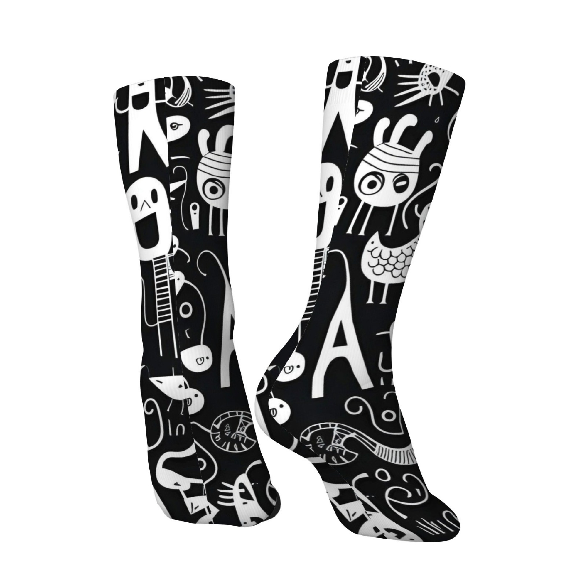 Meias Masculinas com Estampa G - Quirky Street Fashion avaliação e preço