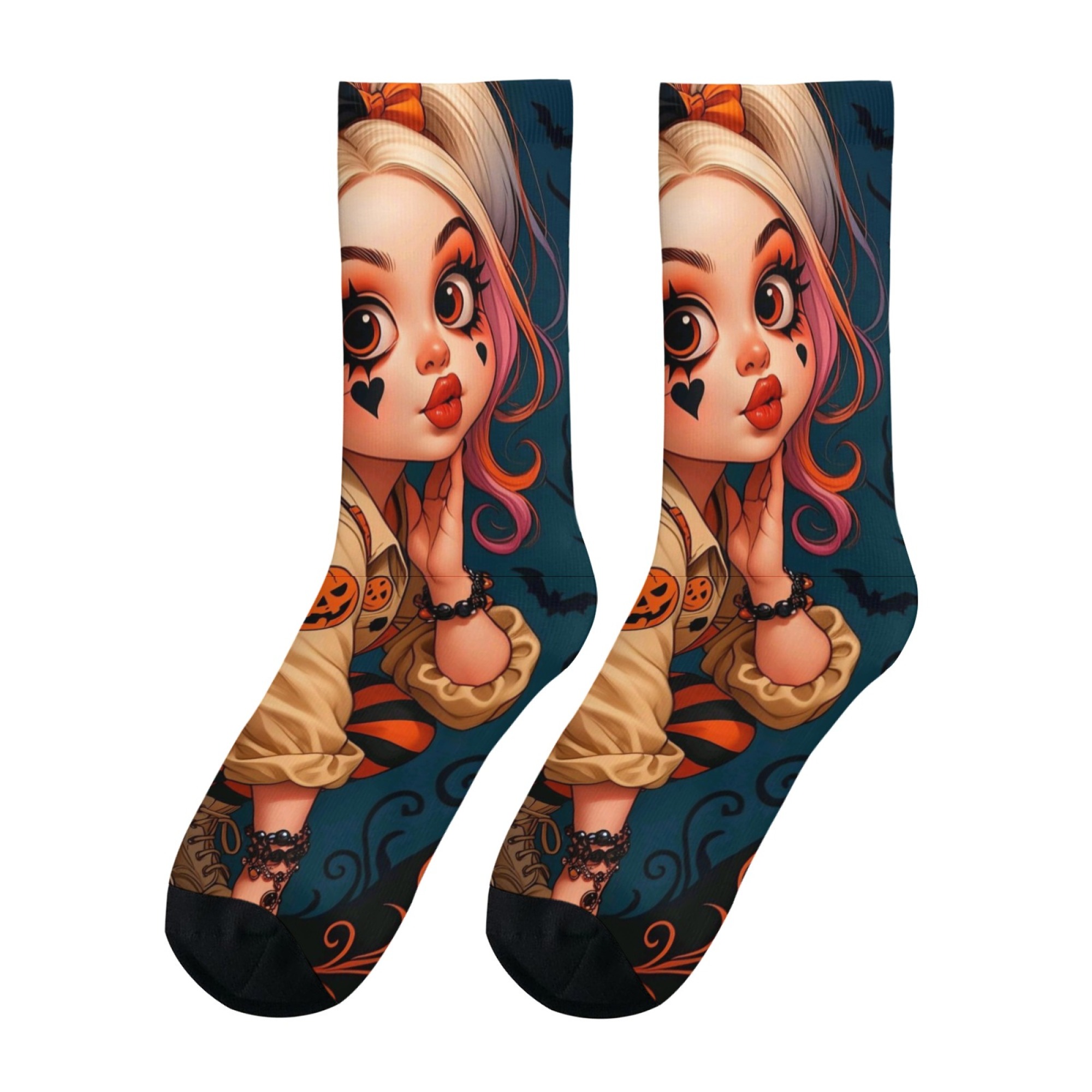 Meias Masculinas com Estampa d - Quirky Street Fashion avaliação e preço