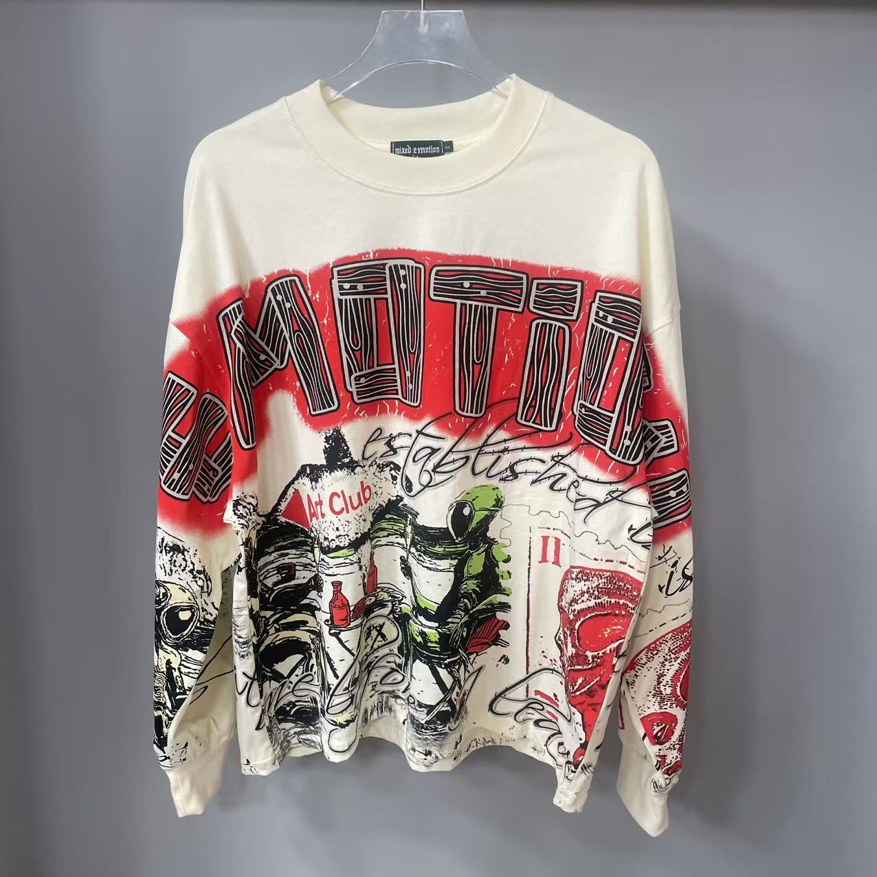 Camiseta de Manga Longa MIXED- - Street Fashion Designers avaliação e preço