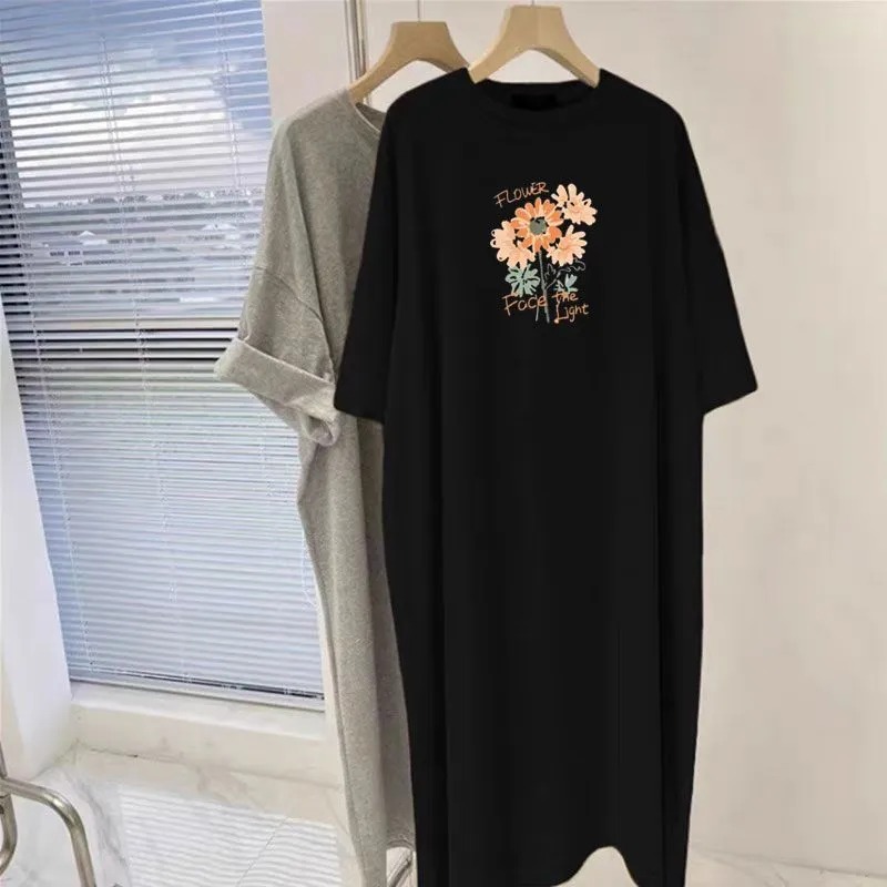 Vestido T-Shirt Oversized com  - Longline Tee Oversized avaliação e preço