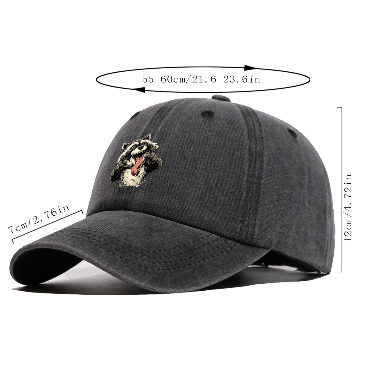 Boné de Beisebol com Estampa d - Quirky Street Fashion avaliação e preço