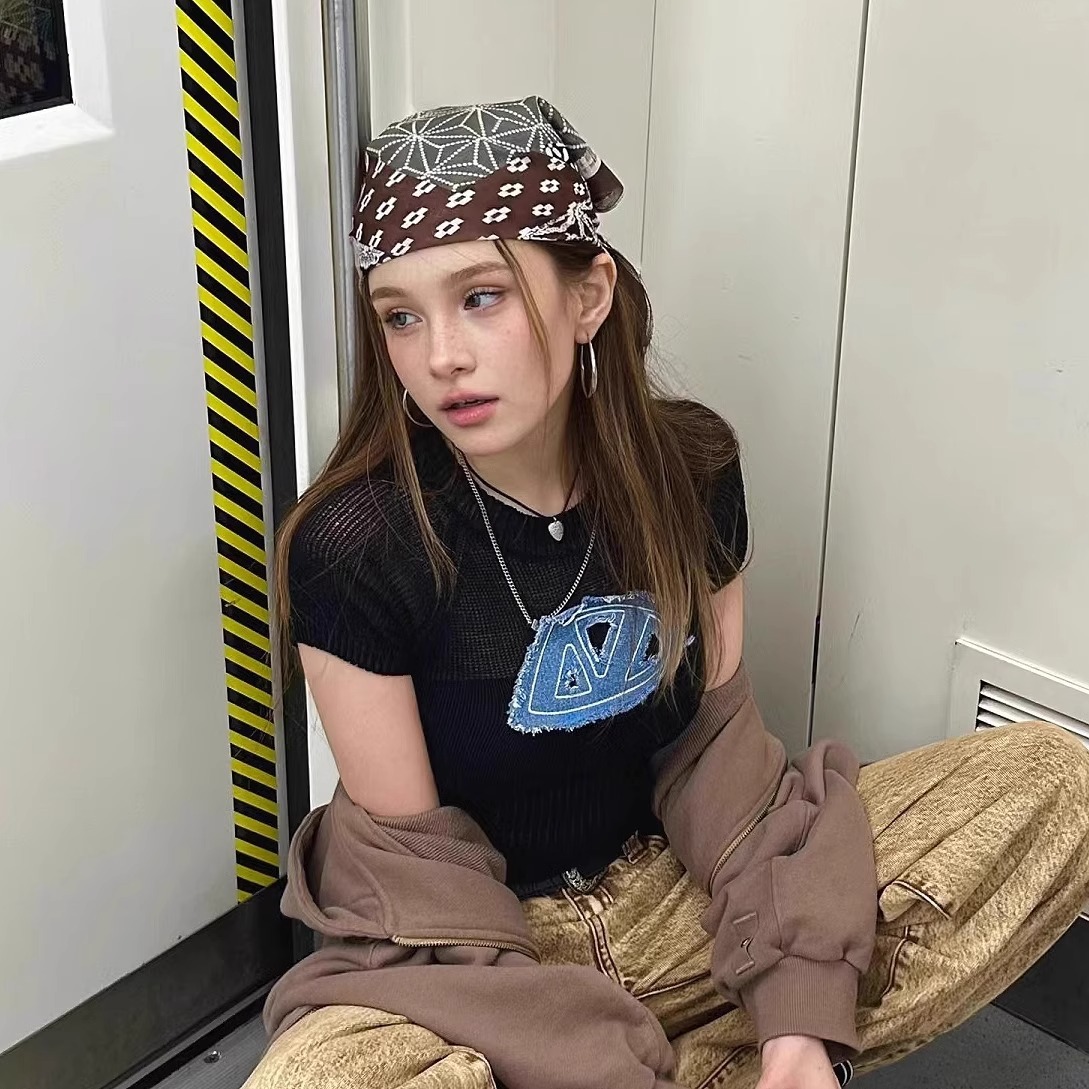 Lenço de Cabeça Estilo America - Girl Fashion Street avaliação e preço