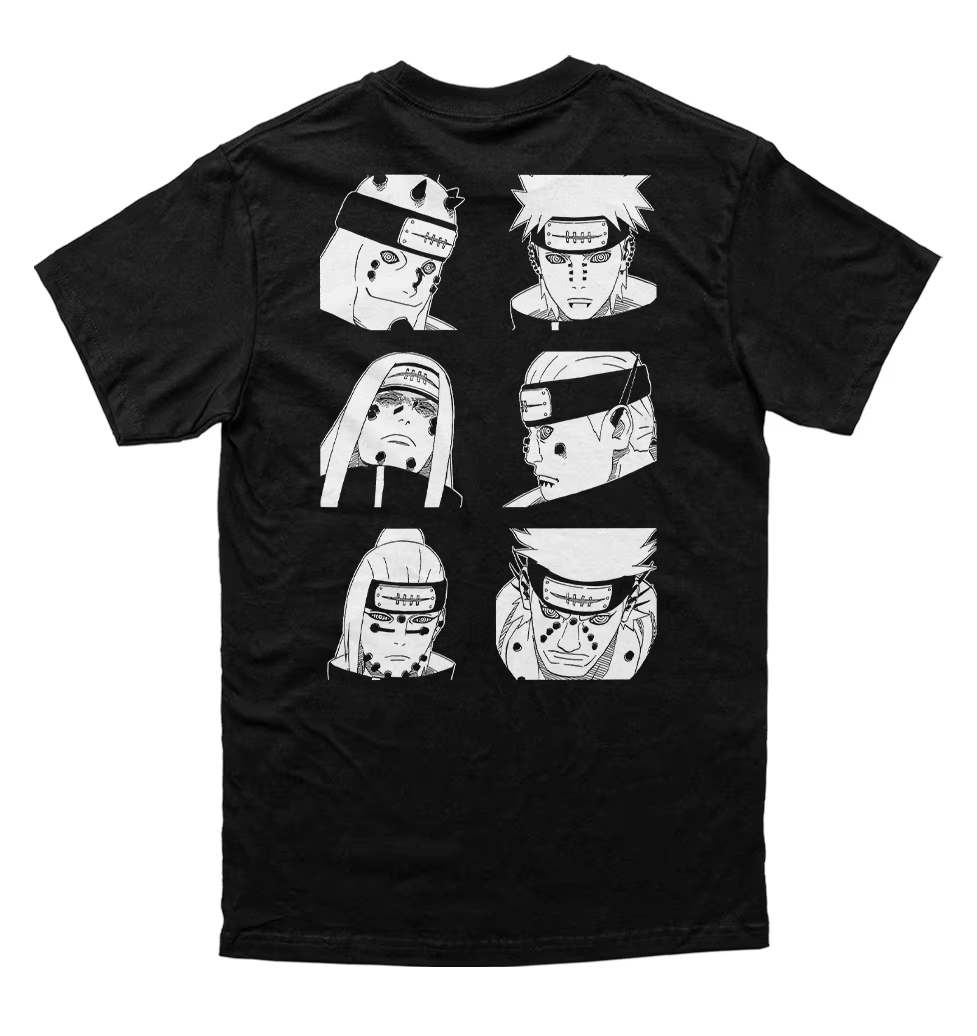 Camiseta Gráfica Naruto Pain A - Street Fashion Blog avaliação e preço