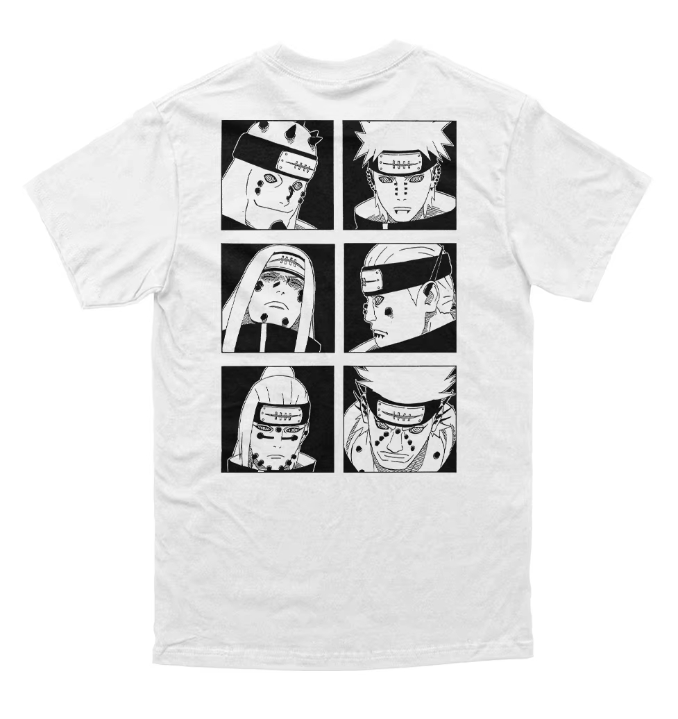 Camiseta Gráfica Naruto Pain A - Street Fashion Blog avaliação e preço