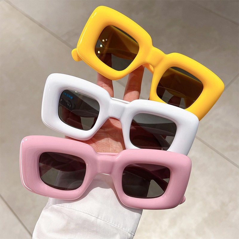Novos Óculos de Sol Femininos  - Street Fashion Photo avaliação e preço