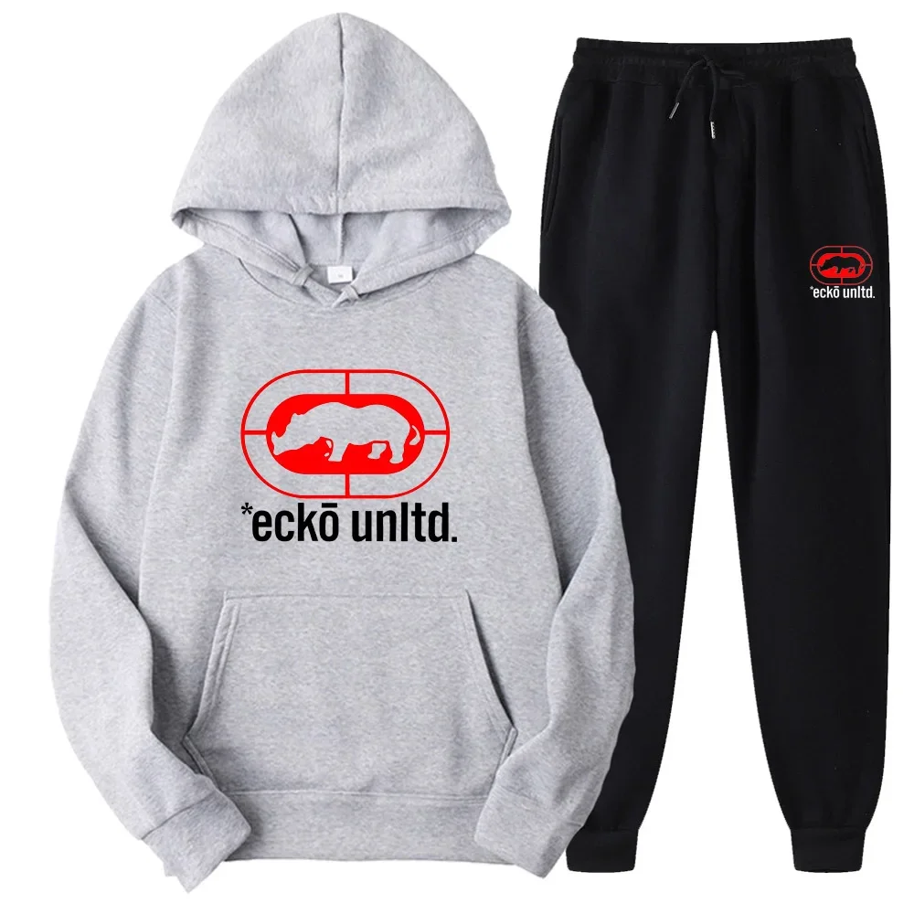Ecko Unltd. Conjunto de Moleto - Street Fashion Casual avaliação e preço