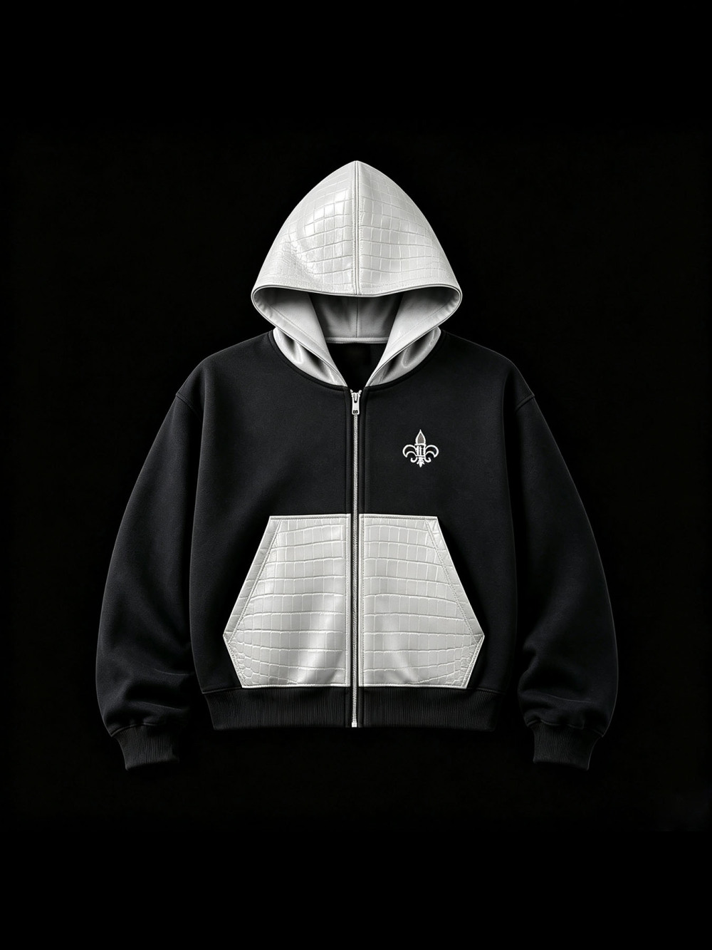Moletom Unissex com Capuz em C - Street Fashion Zip Up Hoodie avaliação e preço