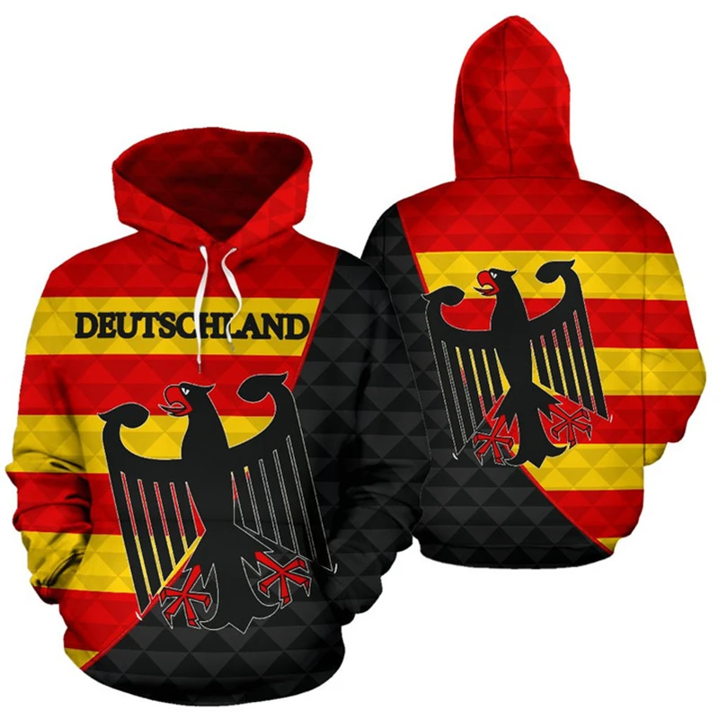 Moletom com Design da Bandeira - Street Fashion Germany avaliação e preço