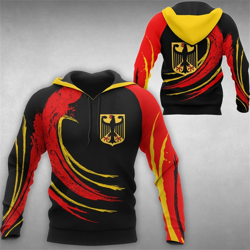 Moletom com Design da Bandeira - Street Fashion Germany avaliação e preço