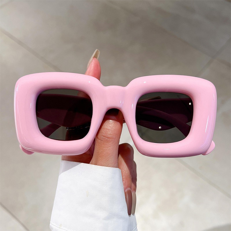 Novos Óculos de Sol Femininos  - Street Fashion Photo avaliação e preço