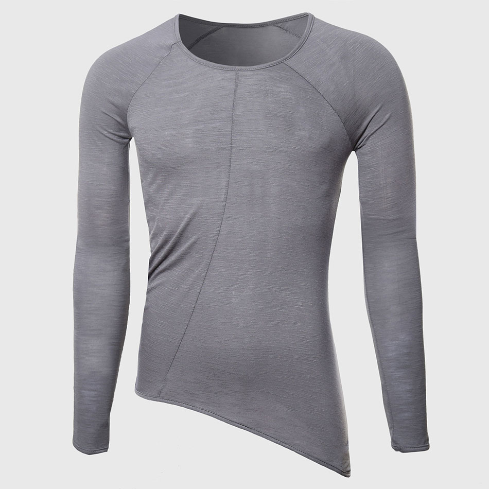 Homens legal longline t camisa - Longline Tee Oversized avaliação e preço