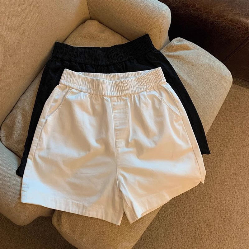 Shorts de algodão de cintura a - Korean Street Fashion Female avaliação e preço