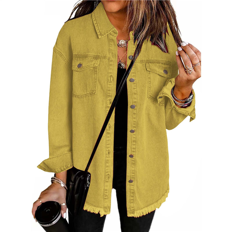 Jaqueta de Camisa Jeans Femini - Street Fashion Europe avaliação e preço