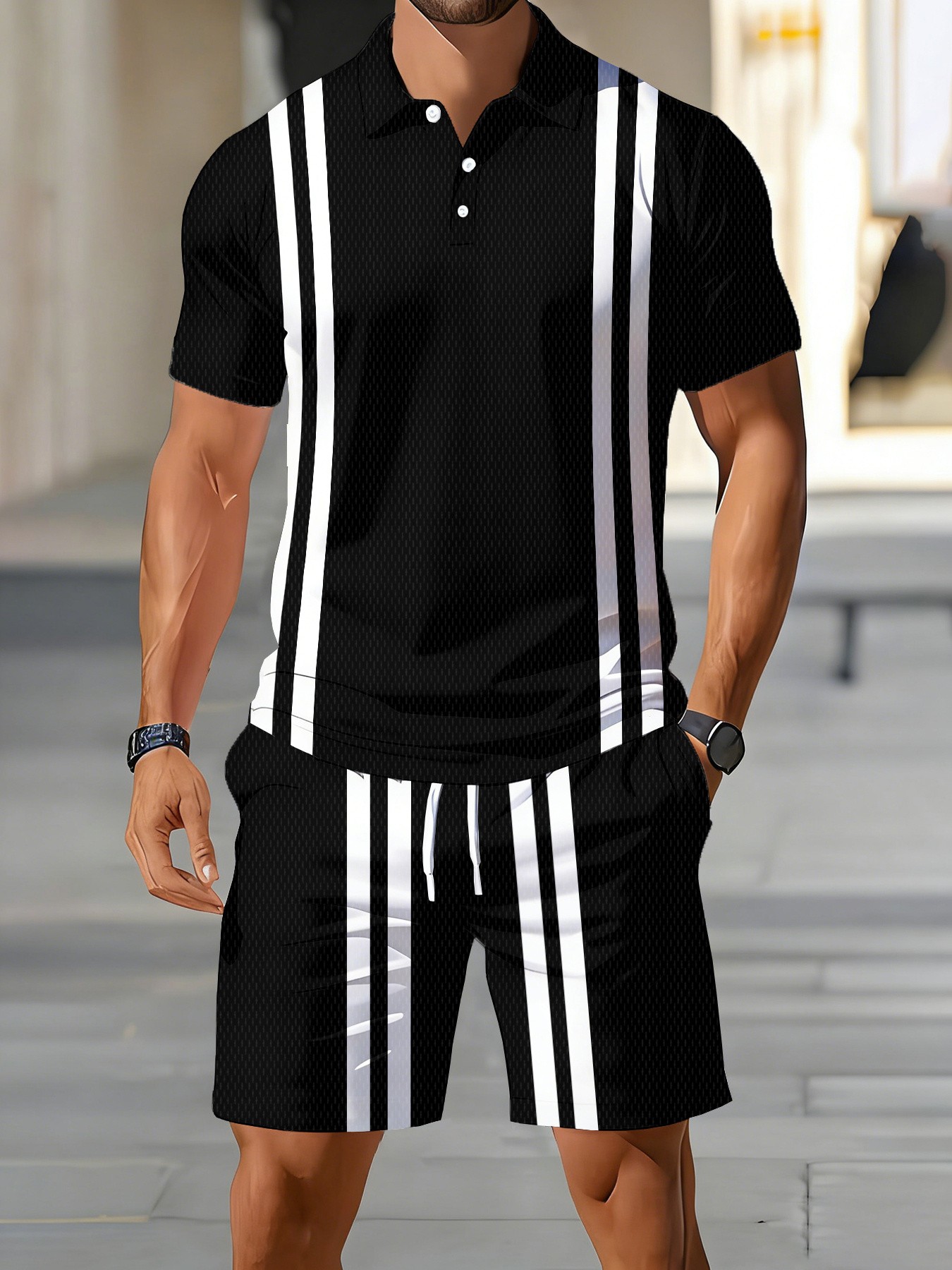 Conjunto de Camisa Polo Mascul - Street Fashion Designers avaliação e preço