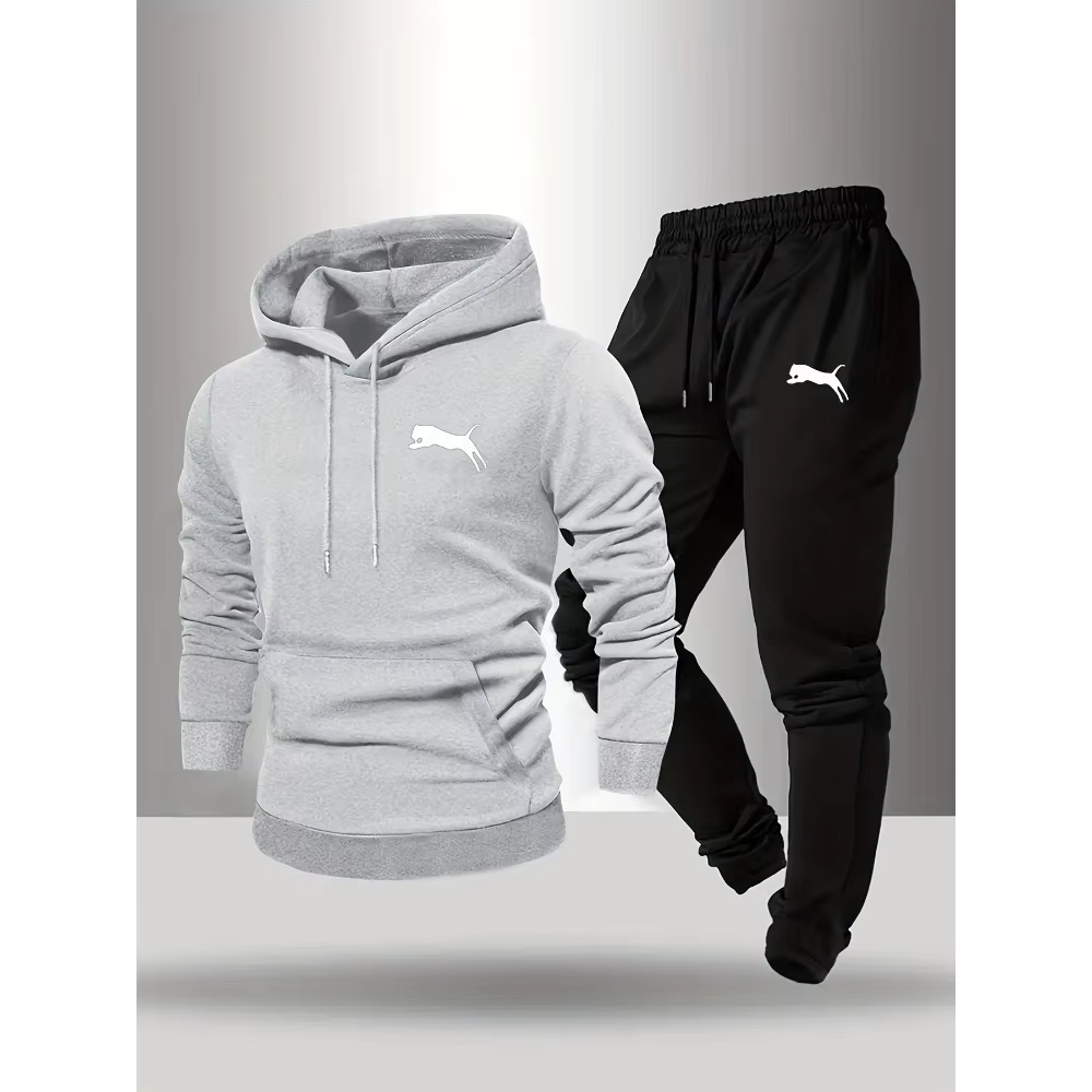 Conjunto Masculino de Moletom  - Street Fashion Casual avaliação e preço
