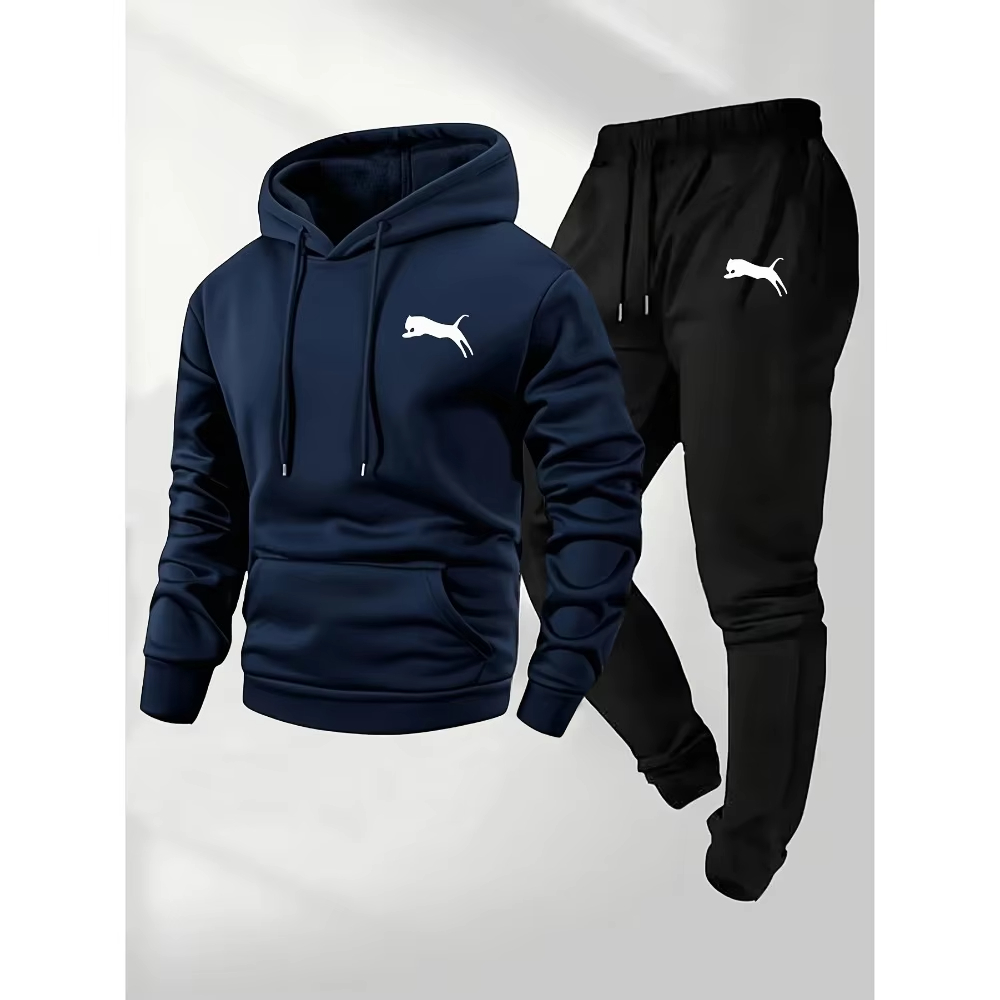 Conjunto Masculino de Moletom  - Street Fashion Casual avaliação e preço