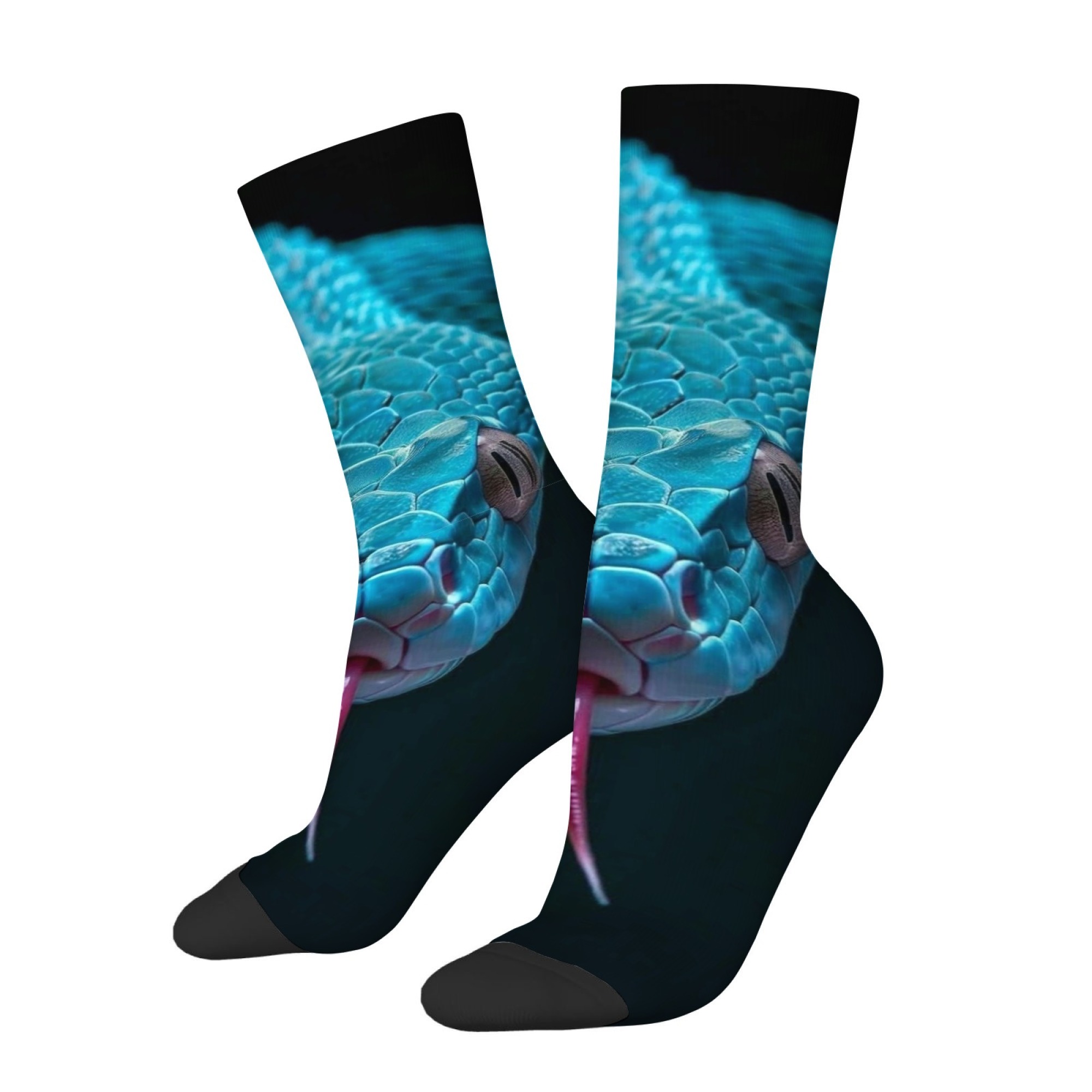 Meias masculinas com estampa d - Quirky Street Fashion avaliação e preço