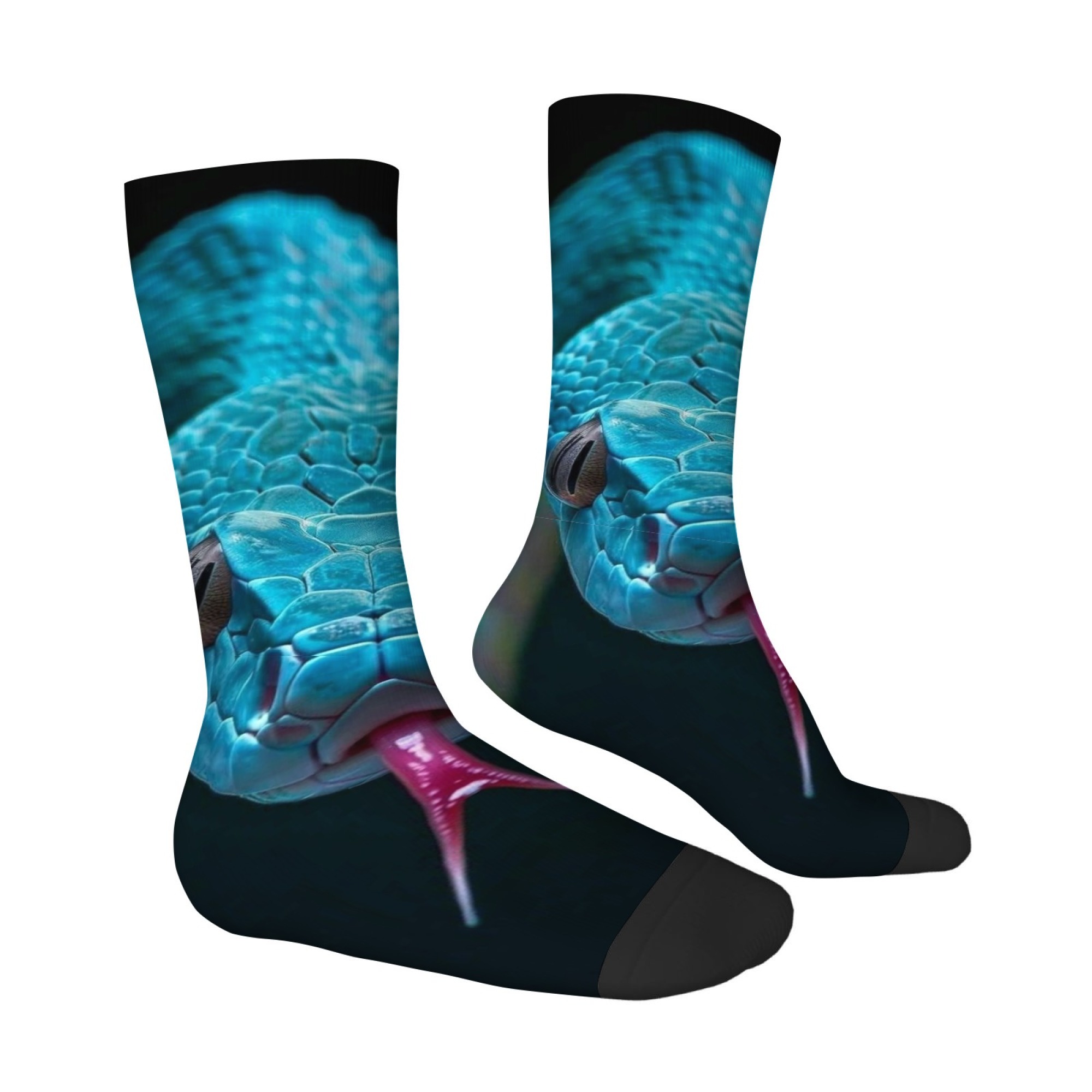 Meias masculinas com estampa d - Quirky Street Fashion avaliação e preço